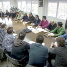 Pleno de la Cámara Agraria con representantes de todas las organizaciones en enero de 2013.-SANTI OTERO