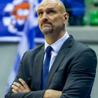 El entrenador croata del Hereda San Pablo Burgos, Žan Tabak. SANTI OTERO
