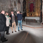 El director general de Patrimonio, Enrique Saiz, visitó recientemente la capilla.-G. G.