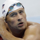 El nadador Ryan Lochte es fiel a Tinder.-AP / MICAHEL SOHN