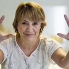 Blanca Portillo, a mediados de julio, en Madrid.-JUAN MANUEL PRATS