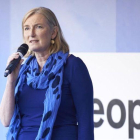 La diputada conservadora Sarah Wollaston ha presentado su dimisión por la desastrosa gestión del brexit.-NIKLAS HALLE (AFP)