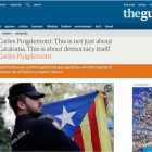 Artículo de Carles Puigdemont en The Guardian.-EL PERIÓDICO