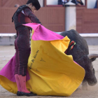 Morenito en su última tarde en Las Ventas de este año.-ECB