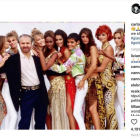 Carla Bruni comparte esta imagen en su cuenta de Instagram en homenaje a Gianni Versace.-PERIODICO (INSTAGRAM)