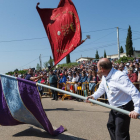 Baile de Pendones en la romería de la Hiniesta.-ICAL