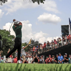 Brooks Koepka, en plena exhibición. /-TANNEN MAURY (EFE)