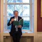 Philip Hammond en su oficina en Downing Street.-REUTERS / STEFAN ROUSSEAU