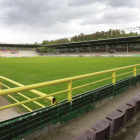 Imagen de las gradas y el terreno de juego de El Plantío.-ISRAEL L. MURILLO