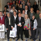 El presidente de la Diputación, Marcos Martínez, recibe a los doce argentinos y siete cubanos descendientes de León que participan en los programas Añoranza y Raíces de 2014-Ical