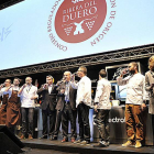 El acto de inauguración de la cumbre gastronómica ‘Madrid Fusión’  se selló con un brindis de Ribera del Duero.-JOSÉ I. BERDÓN
