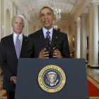 Obama y Biden.-Foto: REUTERS