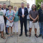 La entrega de diplomas se realizó ayer en la carpa de la feria, en pleno paseo del Espolón.-RAÚL OCHOA
