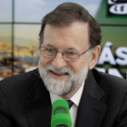 El presidente Mariano Rajoy, en la entrevista en la que ha reconocido a la República catalana.-EFE