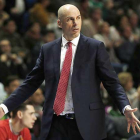 Joan Peñarroya muestra su fustración durante un partido.-ACB PHOTO