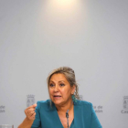 La vicepresidenta de la Junta de Castilla y León, Rosa Valdeón, comparece en rueda de prensa posterior al Consejo de Gobierno-Ical