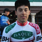 Ángel Fuentes con el maillot del Baque BH.-