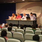 Los responsables de Adeco Bureba informaron de la situación.-G.G.