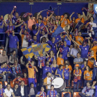 Imagen de la afición del Autocid Ford durante un partido.-SANTI OTERO