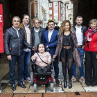Miembros de la candidatura por Burgos  del PSOE a las Cortes.-SANTI OTERO