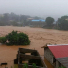 Desprendimiento de tierra cerca de Regent, en el embalse de Guma, junto a Freetown, la capital de Sierra Leona-EFE / SFCCC