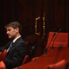 Oriol Pujol, en el Parlament, en junio del 2013.-JULIO CARBÓ