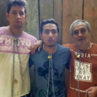 Los tres reporteros ecuatorianos secuestrados en la frontera con Colombia.-/ PERIODICO