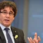 Carles Puigdemont, en una entrevista con la agencia Reuters el pasado 23 de diciembre.-ERIC VIDAL (REUTERS)