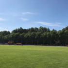 La Lateral del estadio municipal ha sido ya totalmente derribada.-@BURGOSCF