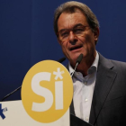 Artur Mas en un acto reciente en Mollerussa.-ACN