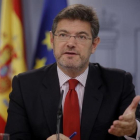 El ministro de Justicia, Rafael Catalá-. / JOSE LUIS ROCA