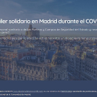 Imagen de la página web de la asociación en la que se ofrece el alquiler solidario. ECB