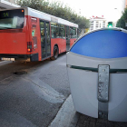 Prototipo del nuevo contendor de reciclado de papel.-ISRAEL L. MURILLO