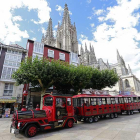 El tren turístico realiza once rutas diarias de lunes a domingo durante julio, agosto y septiembre.-Raúl Ochoa