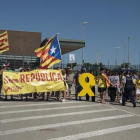 Concentración ante la prisión de Puig de les Basses (Girona)-GLÒRIA SÁNCHEZ (ICONNA)