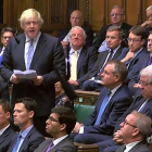 Boris Johnson durante su declaración en la Cámara de los Comunes-44369460