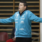 Fran Berzosa, técnico del Universidad de Burgos.-SANTI OTERO