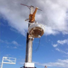 El Desacelerador Supersónico de Baja Densidad (LDSD),  más conocido como "platillo volante"-