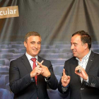 Rafael Barbero y Óscar Martínez.-ECB