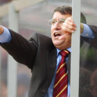 Graham Taylor, en 2002, cuando ejercía como entrenador del Aston Villa.-AP / RUI VIEIRA