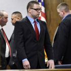 El exmarine Eddie Ray Routh, durante el juicio, este martes en Stephenville (Tejas).-Foto: AP / MICHAEL AINSWORTH