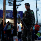 La presencia de los efectivos se debe al actual cuadro de inestabilidad en la seguridad pública de Roraima, por la migración de venezolanos.-REUTERS