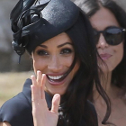Meghan Markle, este sábado.-MATT SPRAKE
