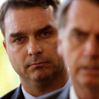 Flavio Bolsonaro, hijo del presidente de Brasil, Jair Bolsonaro.-REUTERS