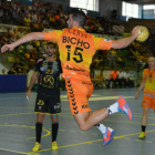 Roberto Sánchez ‘Bicho’ se dispone a ejecutar un lanzamiento.-ALBERTO CALVO