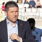Nacho Fernández en su etapa como entrenador del Burgos CF.-SANTI OTERO