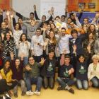Imagen de grupo de los participantes.-STARTUP WEEKEND