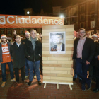La candidatura de Ciudadanos en la Plaza Mayor-RAÚL OCHOA
