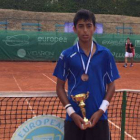 Nicolás Álvarez tras caer ante el rumano Jianu.-