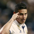 James celebra uno de sus goles.-EFE